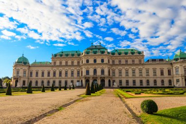 Avusturya, Viyana 'daki Yukarı Belvedere Sarayı