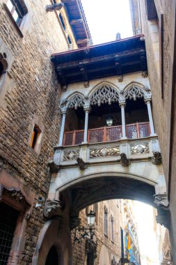 Pont del Bisbe (Piskopos Köprüsü), Palau de la Generalitat 'ı Barcelona' nın Gotik Mahallesi 'ndeki Papazlar Evi' ne bağlayan 1928 yılında inşa edilmiş bir Gotik köprüdür.