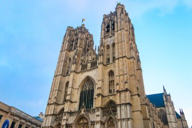 Aziz michael ve Aziz GudulaKatedrali Brüksel, Belçika