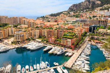 Monte Carlo panoramik liman Monako