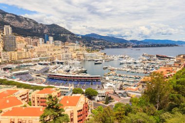 Monte Carlo panoramik liman Monako