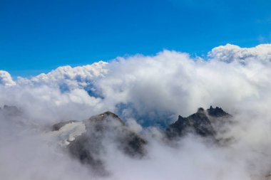 Uri Alpleri, Engelberg, İsviçre 'deki Titlis Dağı' ndan görüntü