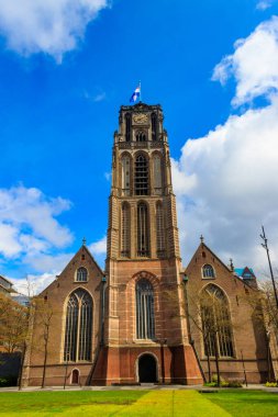 Hollanda, Rotterdam 'daki Saint Lawrence Kilisesi (Sint-Laurenskerk Grote)