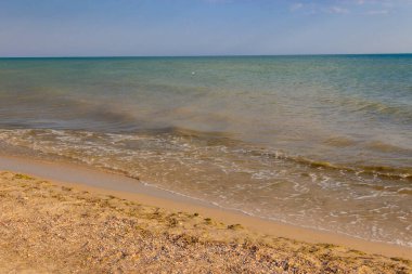 Ukrayna 'daki Karadeniz manzarası