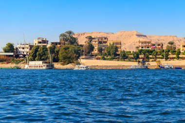 Lüksör, Mısır 'daki Nil nehri manzarası