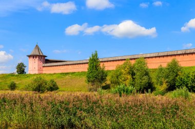 Suzdal, Rusya 'daki Aziz Euthymius Manastırı.