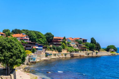 Görünümü, Nessebar, Bulgaristan tarihi kentin set of
