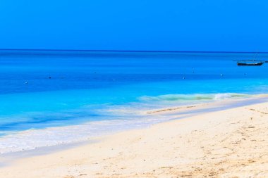 Tanzanya, Zanzibar 'daki Hint Okyanusu manzarası