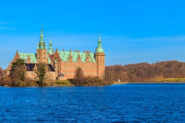 Görünüm hillerod, Danimarka frederiksborg Kalesi