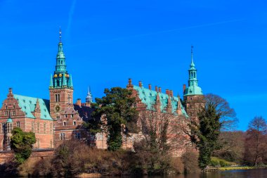 Görünüm hillerod, Danimarka frederiksborg Kalesi