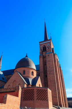 Danimarka 'daki Roskilde Katedrali. UNESCO Dünya Mirası Alanı