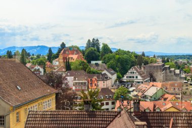 Bregenz şehri manzarası, Avusturya