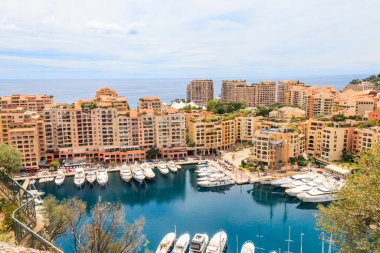 Monte Carlo panoramik liman Monako
