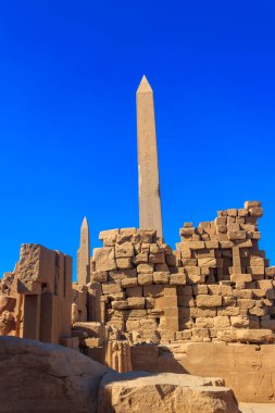 Karnak Tapınağı Kompleksi, yaygın olarak Karnak olarak bilinen, Luxor, Mısır 'daki çürümüş tapınaklar, şapeller, sütunlar ve diğer binaların geniş bir karışımından oluşur.