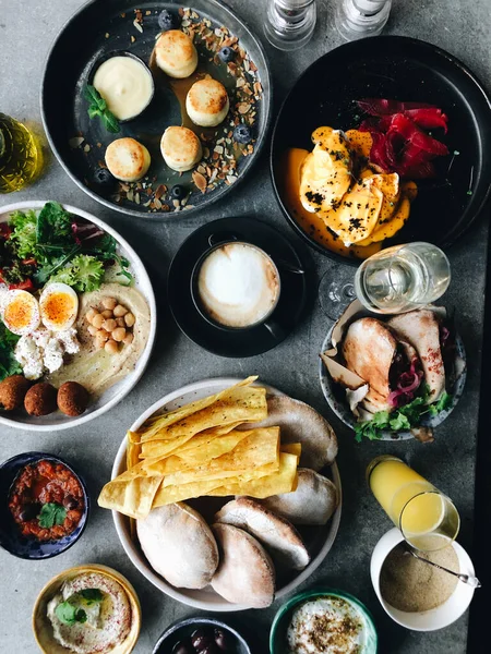 stock image top view of delicious asian food