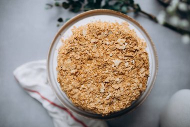 Sütlü yulaf gevreği