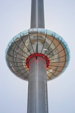 Brighton&Hove. UK, 29/12/2019: Brighton's Best View to the British Airways i360 clipart