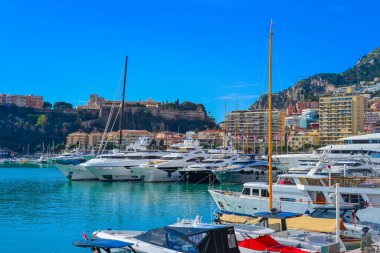 Monako Prensliği, 13.2.2024: Yatları ve gemileri olan Monako Limanı