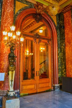 Monako Prensliği, Monako, 13.2.2024: Monako 'daki Monte Carlo Kumarhanesi.