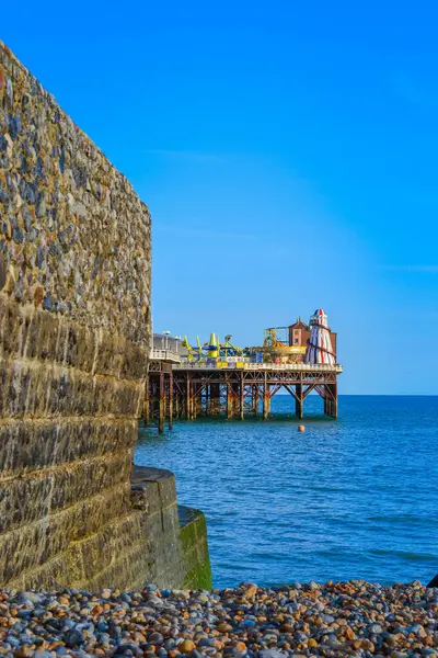 İngiltere, Brighton, 18.07.2023: Güneydoğu 'daki eğlence merkezi - Brighton İskelesi