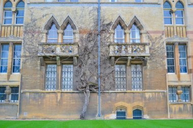 UK, Oxford, 21.03.2023: View to theconstituent collegeof theUniversity of Oxfordthat called Christ Church College clipart