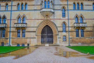 UK, Oxford, 21.03.2023: View to theconstituent collegeof theUniversity of Oxfordthat called Christ Church College clipart