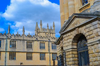 Oxford, UK, 25.03.2023: The Radcliffe Camera on the picture, which is home to additional reading rooms of the Bodleian Library clipart