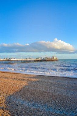 İngiltere, Brighton, 18.07.2023: Güneydoğu 'daki eğlence merkezi - Brighton İskelesi