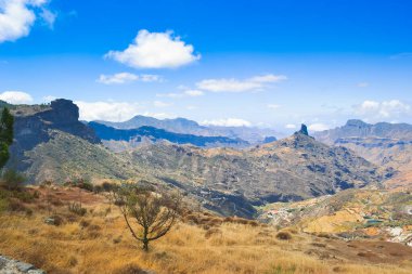 Aslen Gran Canaria adasının dağları bir yanardağdır ve bu volkan etkinliğinin bir sonucu olarak oluşmuştur.