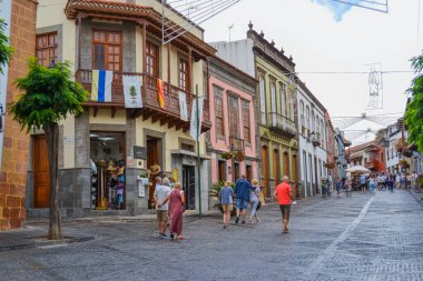 İspanya, Teror: Las Palmas eyaletinin Gran Canaria adasının kuzey kesiminde kent merkezi..