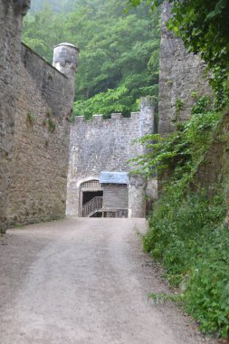 İngiltere, Gwrych Castle Conwy County Borough, Galler 'deki Abergele yakınlarındaki birinci sınıf bir kır evi.. 