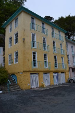Birleşik Krallık, Portmeirion: Kuzey Galler kıyısındaki İtalyan tarzı köy.