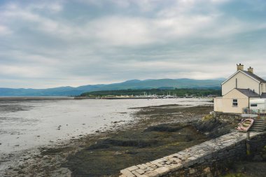 Bangor, Galler 'deki Garth Rıhtımı' ndan görüntü