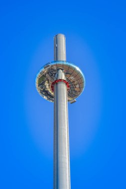 İngiltere, Brighton, 11,1. 2025: Brighton 'un British Airways i360' a En İyi Görünümü şimdi kapandı