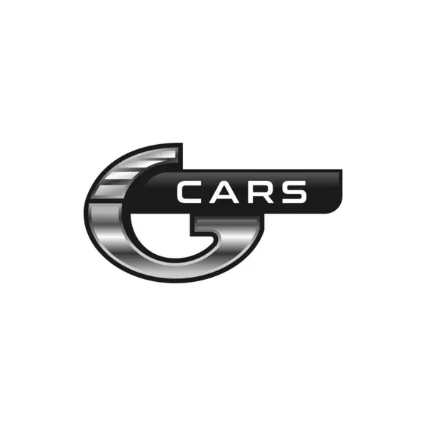 Minimalist Letter Mark Αρχική Cars Σχεδιασμός Λογότυπου Εικονογράφηση Διάνυσμα Κατάλληλο — Διανυσματικό Αρχείο