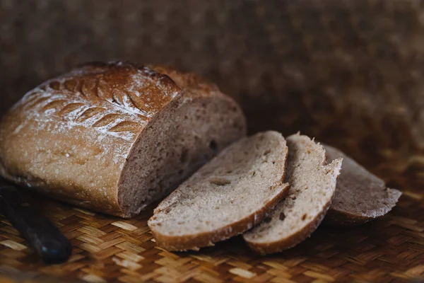 Sourdough is a bread made from natural yeast fermentation using salt, wheat flour and sourdough starter.