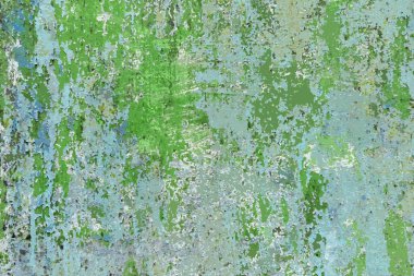 Yıpranmış beton duvarın arka planı dijital su boyası şeklinde çizilmiş..