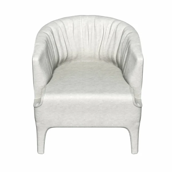 Fotel Izolowany Białym Tle — Zdjęcie stockowe
