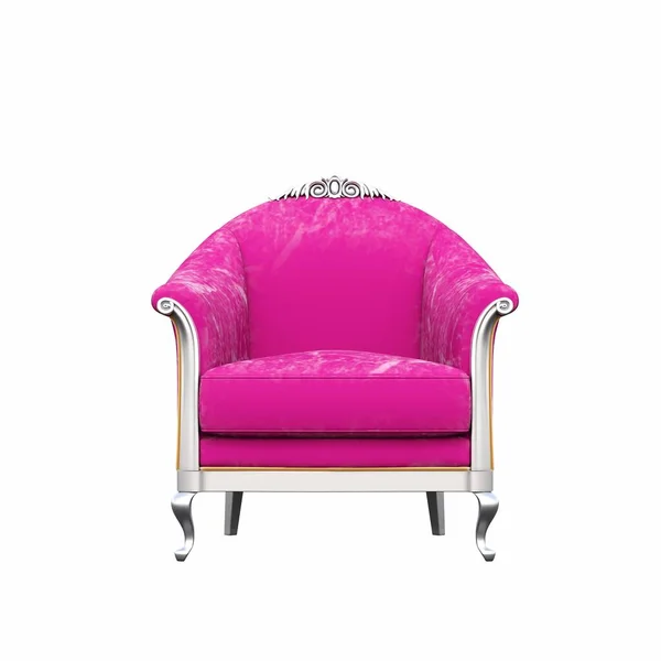 Armchair Isolated White Background — Stock Photo, Image