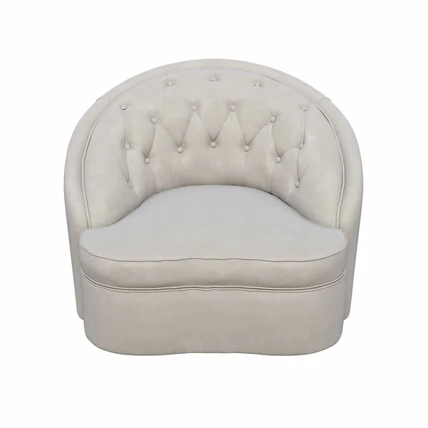 Armchair Isolated White Background Royalty Free Stock Photos