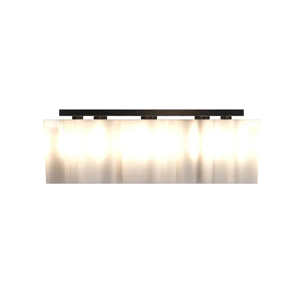 Żyrandol Suficie Izolowane Białym Tle Lampa Wisząca Światło Wiszące Ilustracja — Zdjęcie stockowe