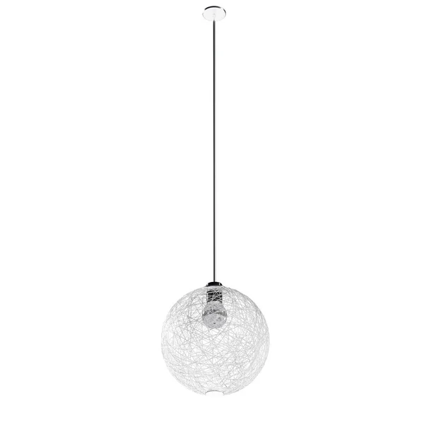 Chandelier Ceiling Isolated White Background Hanging Lamp Pendant Light Illustration — Stock Photo, Image