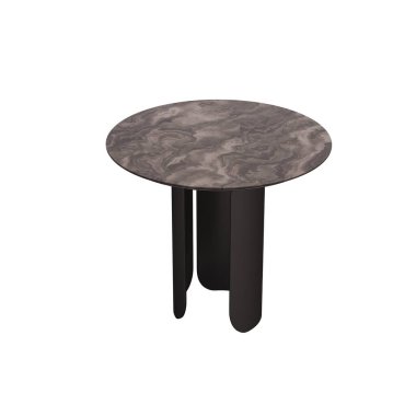 beyaz arka planda izole kahve masaları, 3D illüstrasyon, cg canlandırma