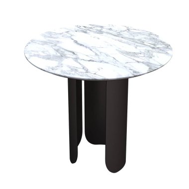 beyaz arka planda izole kahve masaları, 3D illüstrasyon, cg canlandırma