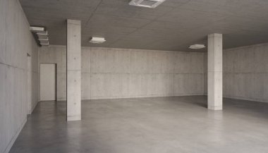 Geniş sanayi tesisleri, 3D illüstrasyon, cg oluşturucu