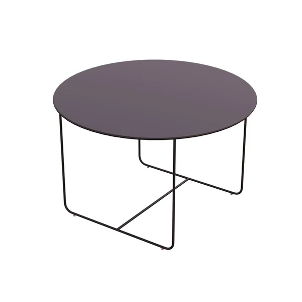 Tavolini Isolati Sfondo Bianco Illustrazione Rendering — Foto Stock