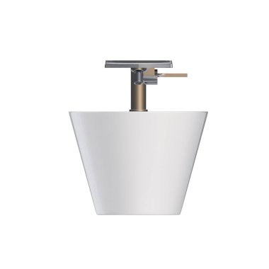 lavatory pan isolated on white background, toilet, 3D illustration