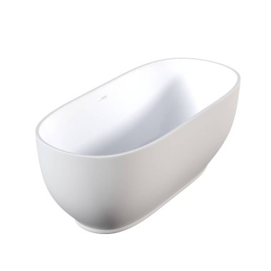 Beyaz arka planda izole edilmiş küvet, 3 boyutlu illüstrasyon, ve bir CG canlandırıcı