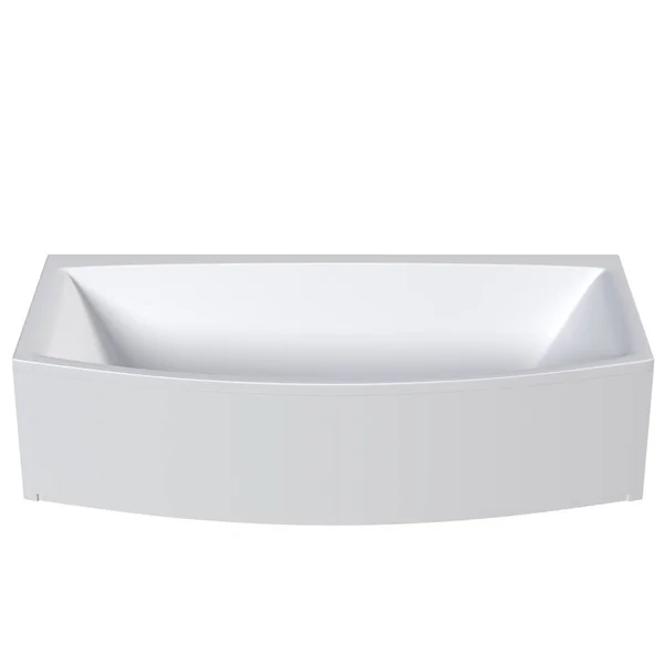 浴缸在白色背景上隔离 3D插图和Cg渲染 — 图库照片
