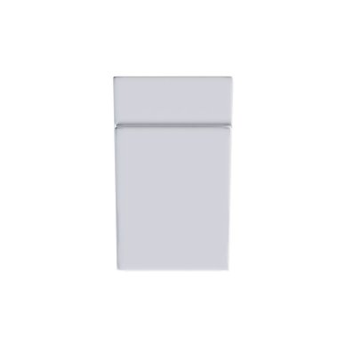 Beyaz arka plana karşı klozeti kapat